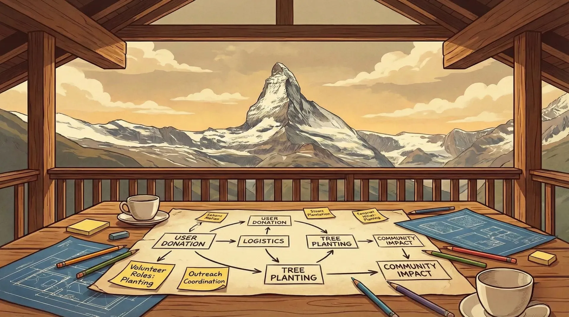Planning - Detective Board